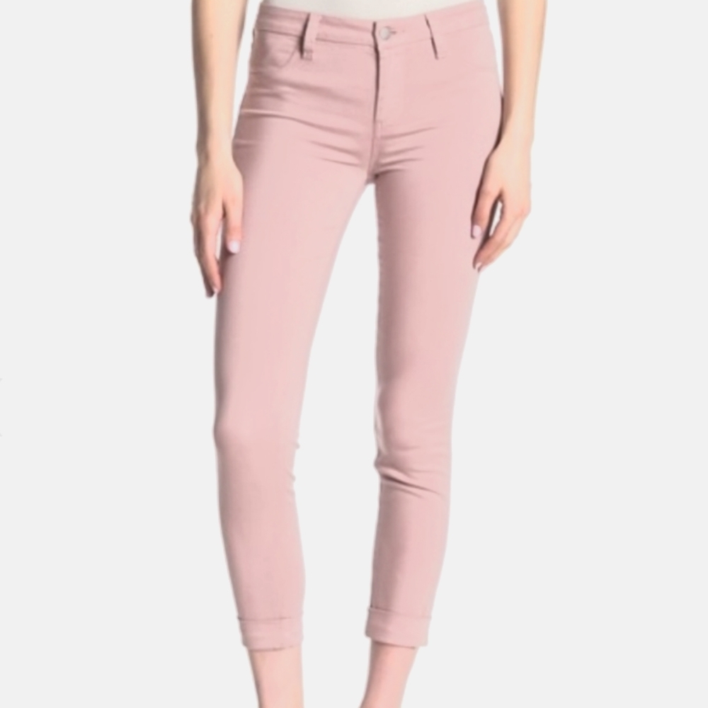 J Brand anja mid rise cuffed crop sz 30